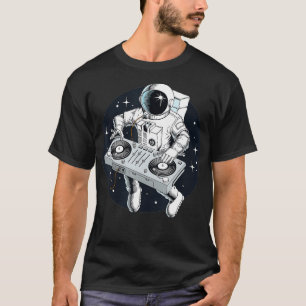 Astronaut DJ with Turntable T-Shirt