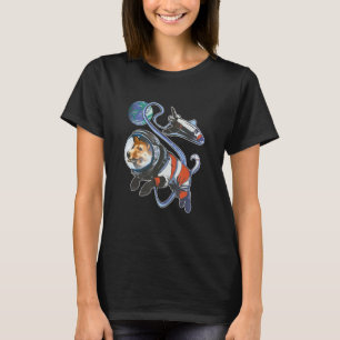 Astronaut Dog Corgi T-Shirt