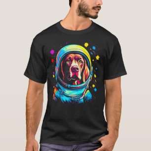 Astronaut Dog German Shorthaired Pointer T-Shirt