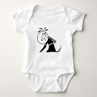 Astronaut dog, Greyhound, Italian greyhound, Space Baby Bodysuit