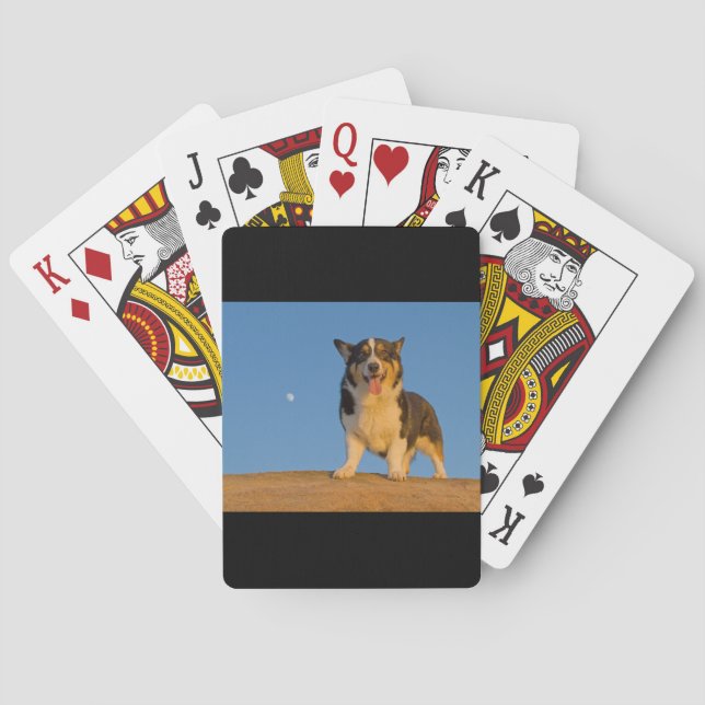 Astronaut Dreaming Playing Cards (Back)