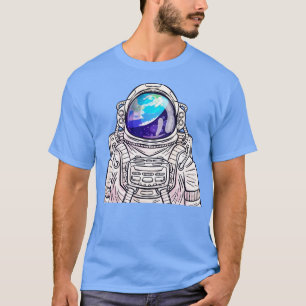 Astronaut Earth Reflex T-Shirt