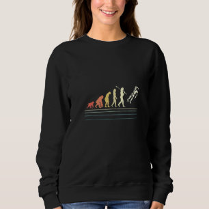 Astronaut Evolution Cosmonaut Moon Landing Planet Sweatshirt