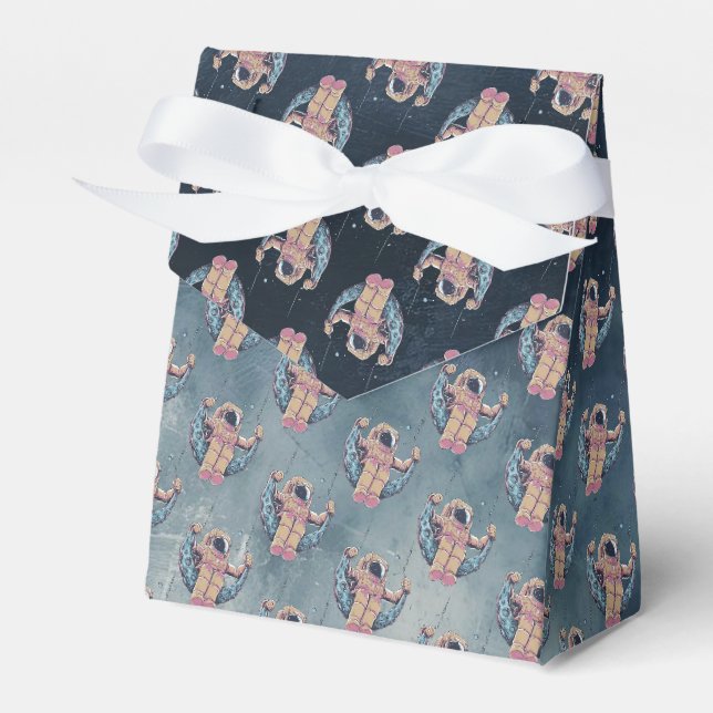 Astronaut Favour Box (Front Side)