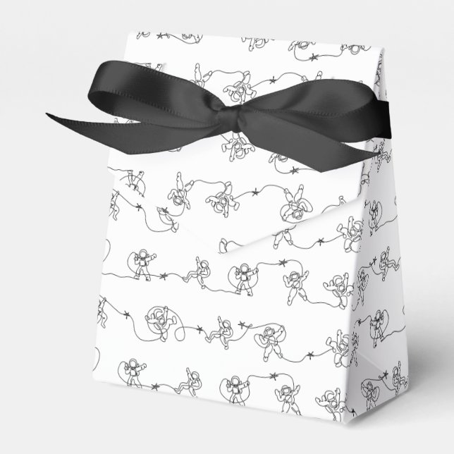 Astronaut Favour Box (Front Side)