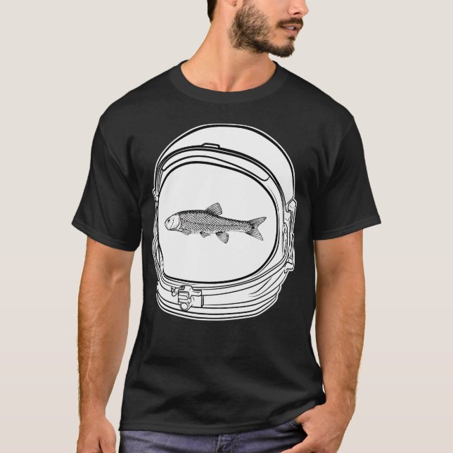 Astronaut Fish T-Shirt (Front)