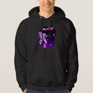 Astronaut Fishing Boat Space Ocean Lake Cool Fish Hoodie