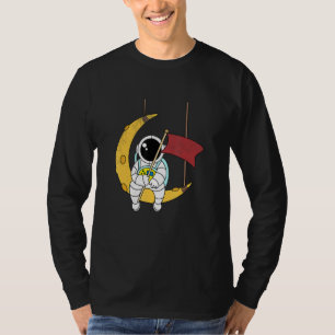 Astronaut Flag Astronomy Planet Future Astronauts T-Shirt