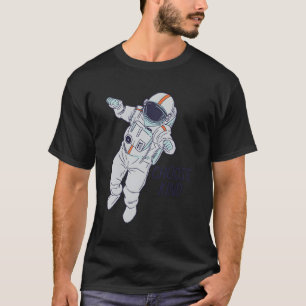 Astronaut Floating Space World Kindness Day Choose T-Shirt