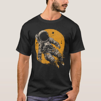Astronaut flying in space T-Shirt