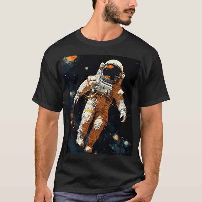 Astronaut flying T-Shirt (Front)