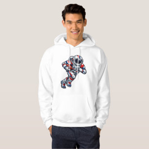 Astronaut Football Hoodie