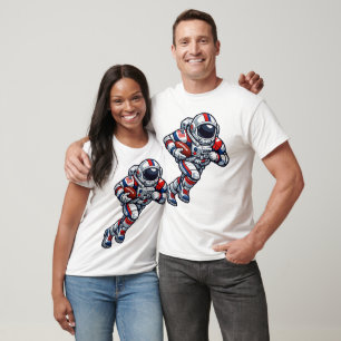 Astronaut Football T-Shirt