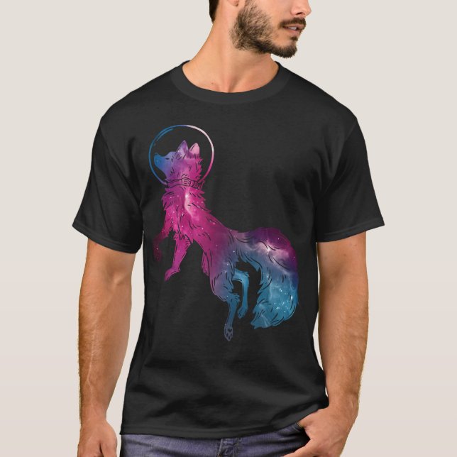 Astronaut Fox T-Shirt (Front)