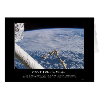 Astronaut Franklin R. Chang-Diaz Outer Space STS-1