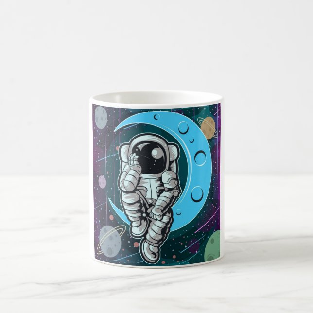 astronaut full colour coffee mug (Center)