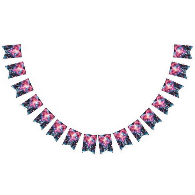 Astronaut Galaxy Bunting Banner (All)