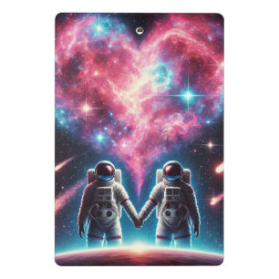 Astronaut Galaxy Mini Clipboard