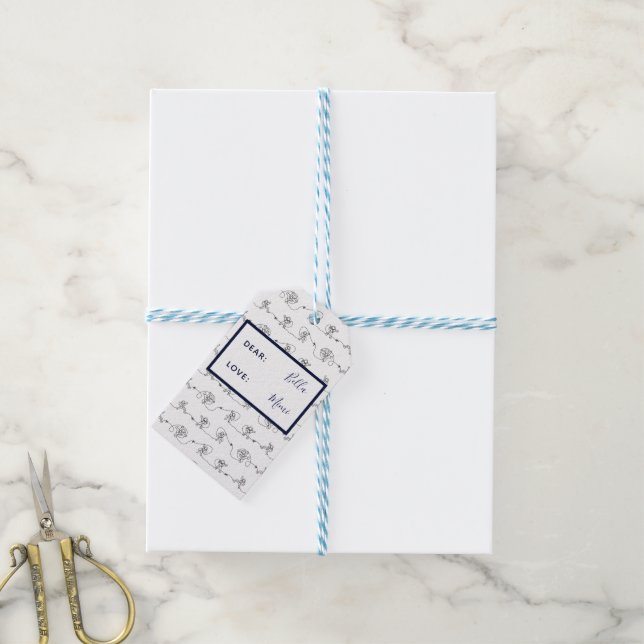 Astronaut Gift Tags (With Twine)