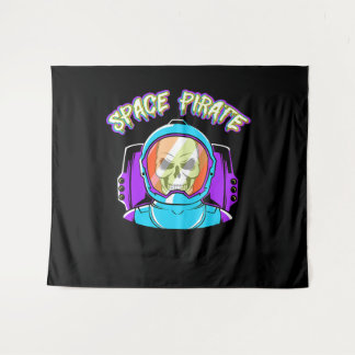 Astronaut Gifts For Adults - Space Pirate Tapestry