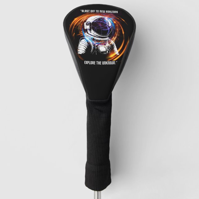 ASTRONAUT Golf Head Cover (Front)