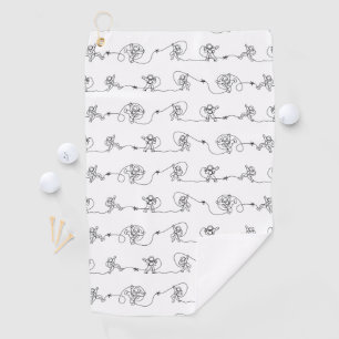 Astronaut Golf Towel