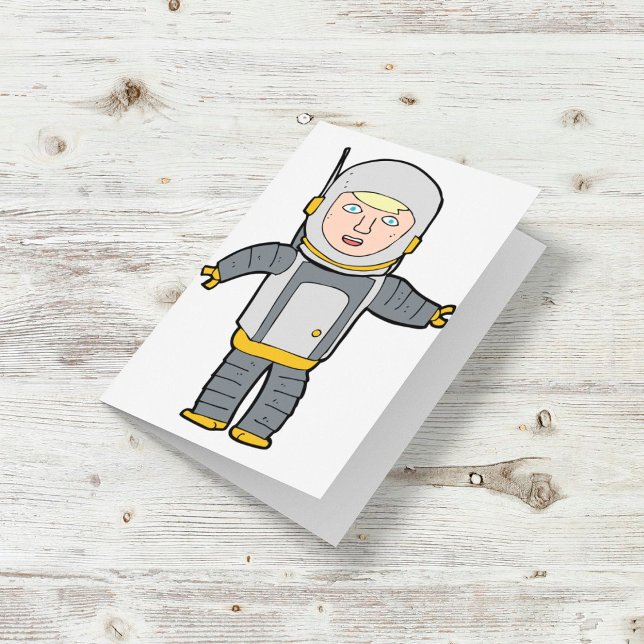 Astronaut Greeting Cards (Creator Uploaded)
