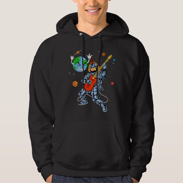 Astronaut guitar hoodie (Front)