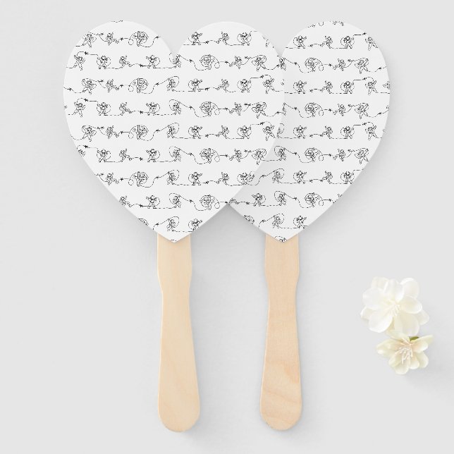 Astronaut Hand Fan (Front and Back)