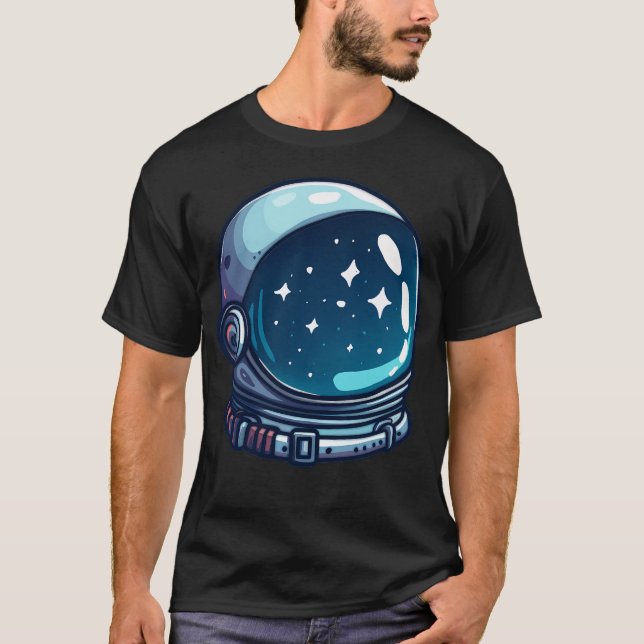 Astronaut Helmet T-Shirt (Front)