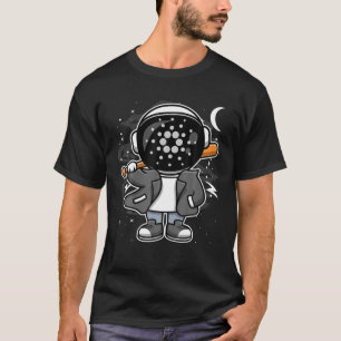 Astronaut Hiphop Cardano ADA Coin To The Moon Cryp T-Shirt