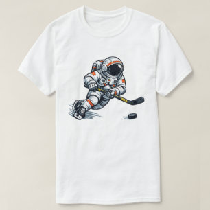 Astronaut Hockey T-Shirt