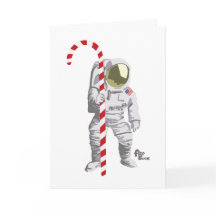 Astronaut Holiday Card