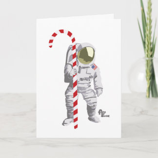 Astronaut Holiday Card