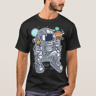 Astronaut Icecream Time T-Shirt