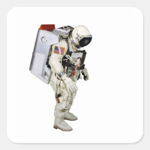 Astronaut image for Square-Stickers-Glossy Square Sticker