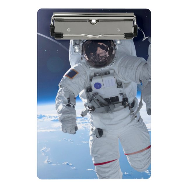 Astronaut in space mini clipboard (Front)