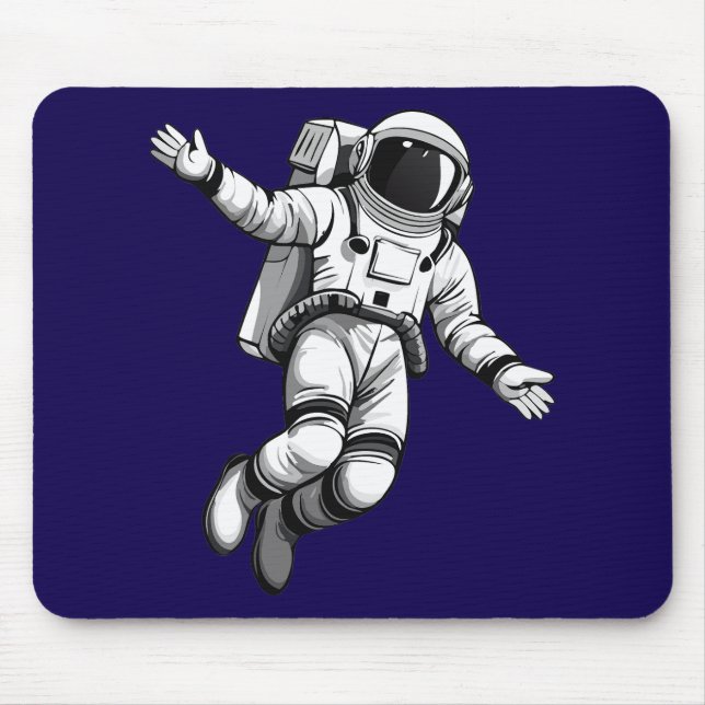Astronaut in space mouse mat (Front)