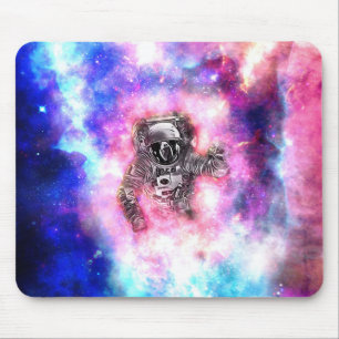 Astronaut in space mouse mat