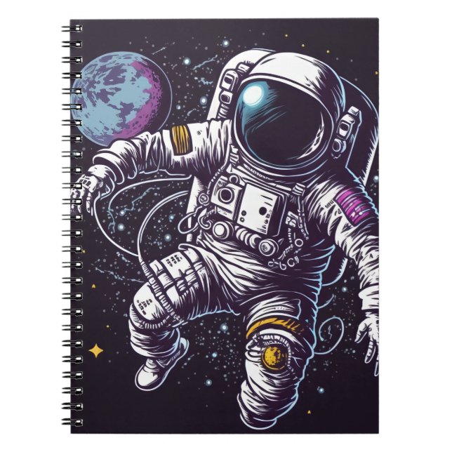 Astronaut in space notebook (Front)