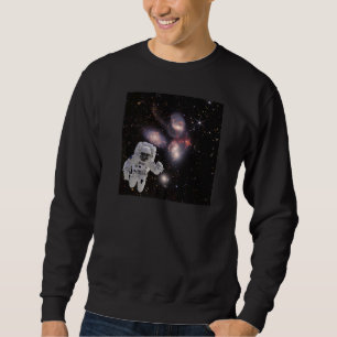 Astronaut in Stephanu2019s Quintet Webb Space Tele Sweatshirt