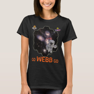 Astronaut in Stephanu2019s Quintet Webb Space Tele T-Shirt