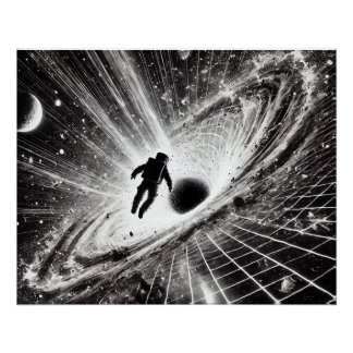 Astronaut in the Strudel of the Black Lox - Dramat Poster