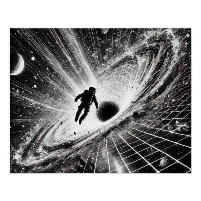 Astronaut in the Strudel of the Black Lox - Dramat Poster (Front)