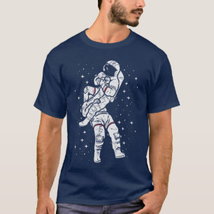 Astronaut Jiu Jitsu Funny Jujitsu Bjj Space Men Wo T-Shirt