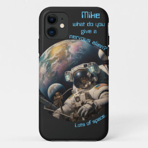 Astronaut Joke Customisable  iPhone 11 Case