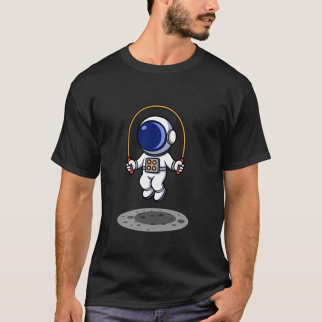 Astronaut Jump Rope Adventure T-Shirt (Front)