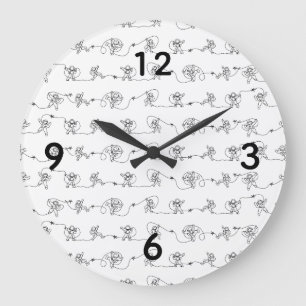 Astronaut Large Clock