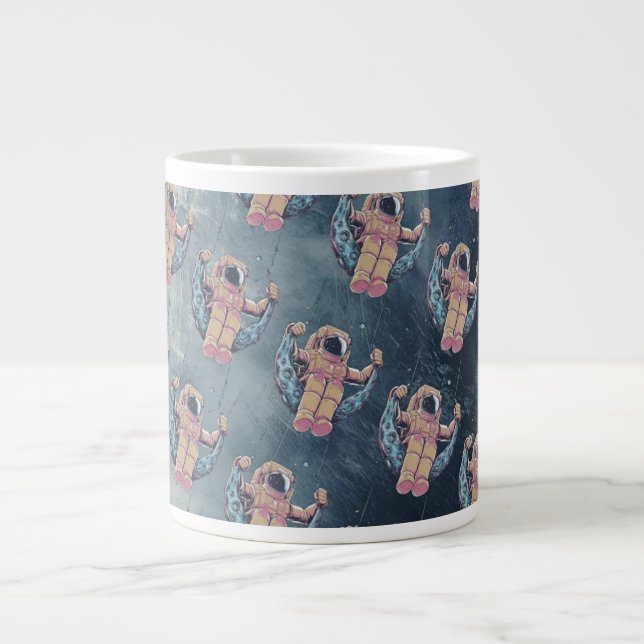 Astronaut Large Coffee Mug (Front)