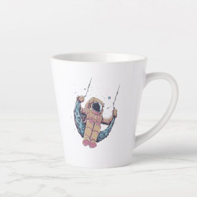 Astronaut Latte Mug (Right)